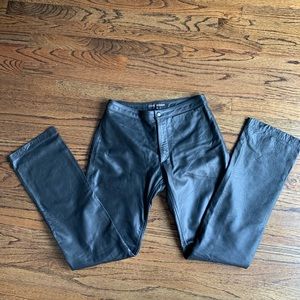 STEVE MADDEN leather pants